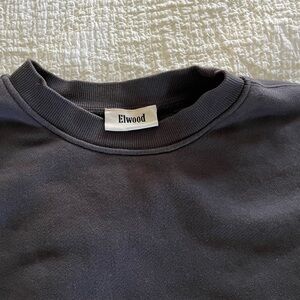 Elwood Men's Crewneck Sweater - Charcoal